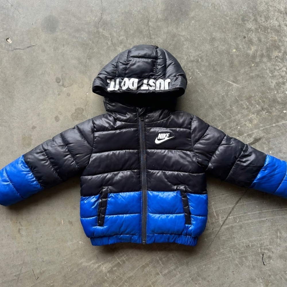 Nike Black and Blue Jacket